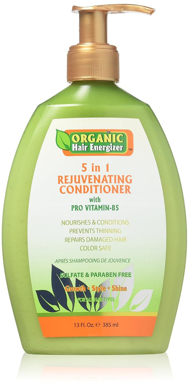Organic Hair Energizer 5 In 1 Rejuvenating Conditioner, 13 Oz